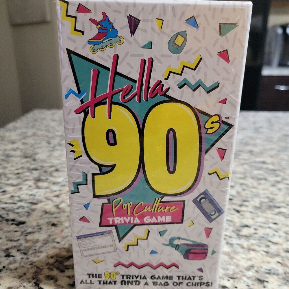 Hella 90's Pop Culture Trivia Game by Buffalo Games -‎ NEW SEALED!